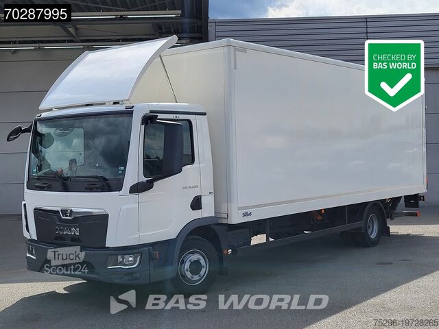 Kufr MAN TGL 12.250 4X2 12tonner LOW Mileage 1500kg Lade...