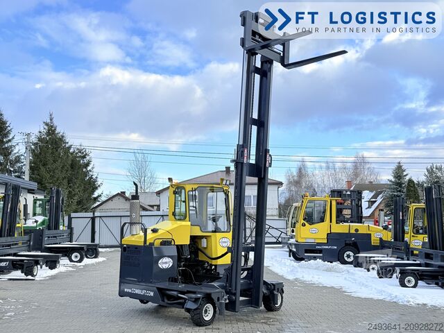 Dört yollu forklift Combilift C4000 GAS DUPLEX 4600 FORK POSITIONER