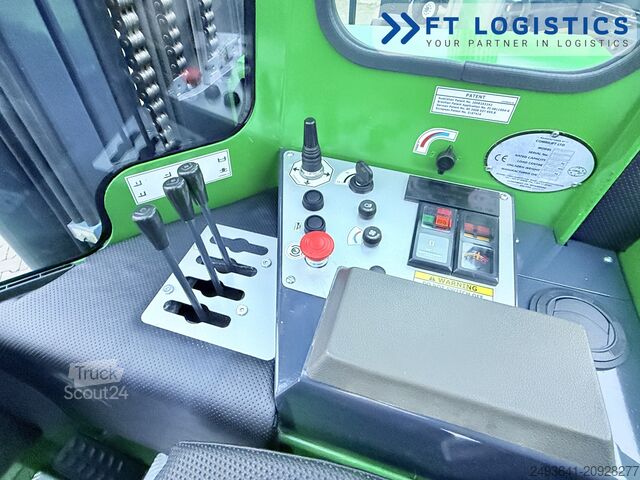 Dört yollu forklift Combilift C4000 TRIPLEX 6900 GAS FREE LIFT CABIN