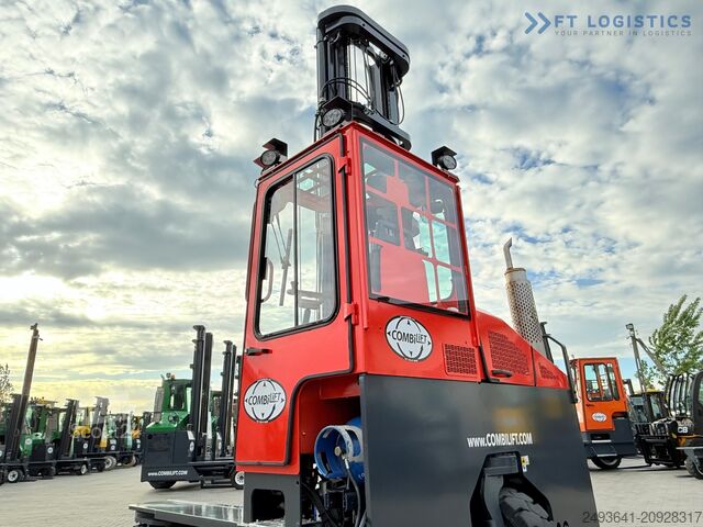 Cărucior cu stivuitor cu 4 căi Combilift C4000 / TRIPLEX / 9300MM / GAS / TOP1