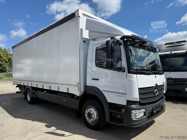 Камион платформа с брезент MERCEDES-BENZ ATEGO 1527 L Pritsche/Plane 7,40 m*AHK+SCHIEBE