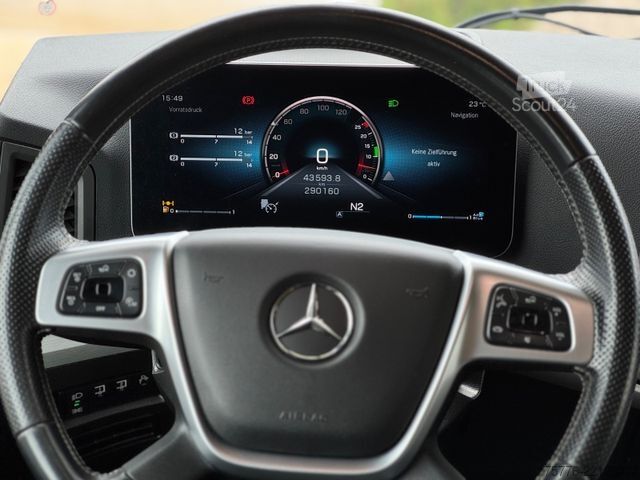 Wissellaadbak vrachtwagen MERCEDES-BENZ 2553 Actros 5 L Öl-Retarder 2548 45 58 Lenkachse
