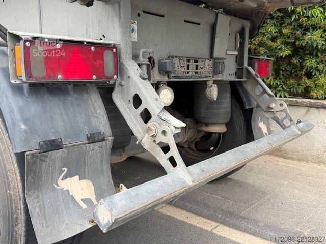 Kiperska poluprikolica SCHMITZ CARGOBULL SKI 18 SL-7.2 SR Stahl, 24qbm, Liftachse, Tüv+Sp