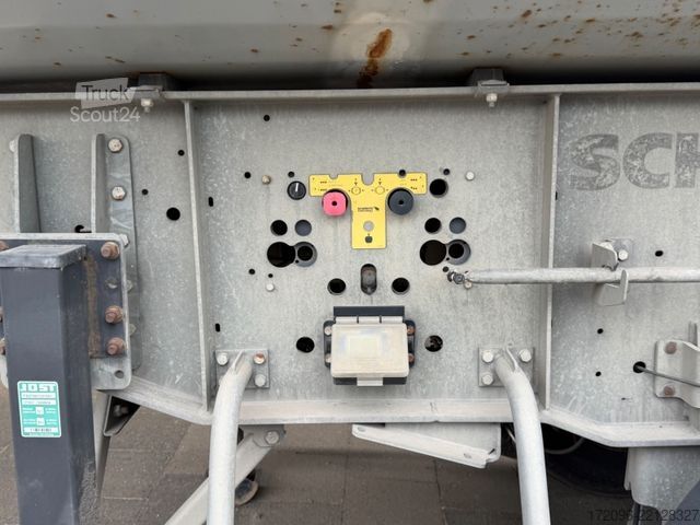 Kiperska poluprikolica SCHMITZ CARGOBULL SKI 18 SL-7.2 SR Stahl, 24qbm, Liftachse, Tüv+Sp