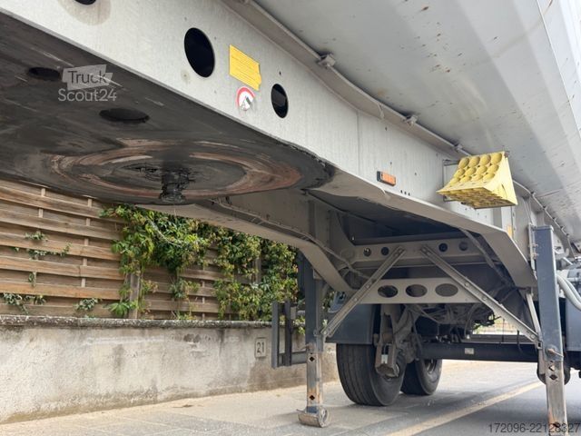 Kiperska poluprikolica SCHMITZ CARGOBULL SKI 18 SL-7.2 SR Stahl, 24qbm, Liftachse, Tüv+Sp