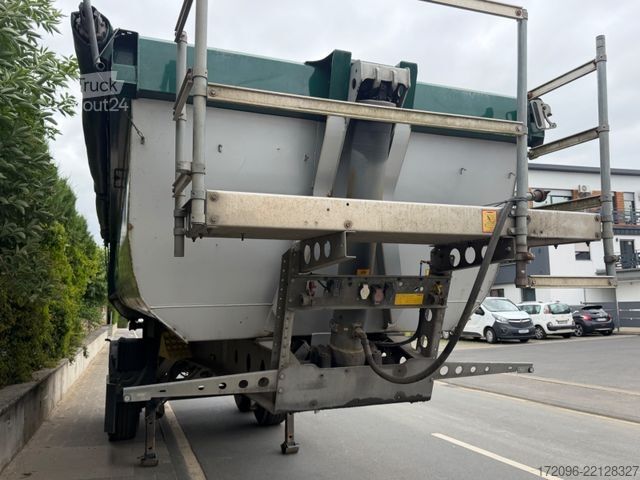 Kiperska poluprikolica SCHMITZ CARGOBULL SKI 18 SL-7.2 SR Stahl, 24qbm, Liftachse, Tüv+Sp