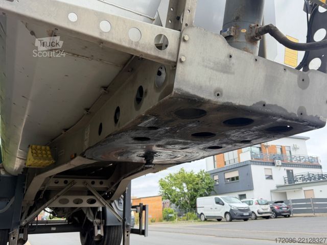 Kiperska poluprikolica SCHMITZ CARGOBULL SKI 18 SL-7.2 SR Stahl, 24qbm, Liftachse, Tüv+Sp
