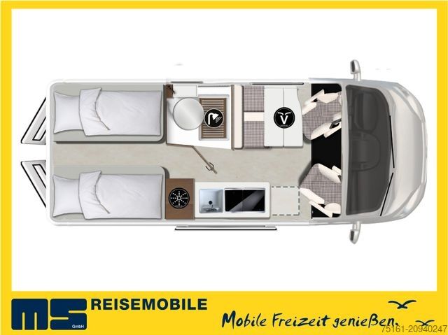 Karavan KARMANN DAVIS 620 LIFESTYLE/ - 2026 - / EINZELBETTEN