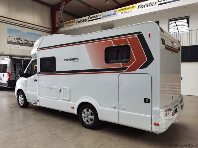 Teilintegriertes Wohnmobil WEINSBERG CARACOMPACT SUITE 640 MEG PEPPER / - MODELL 2026
