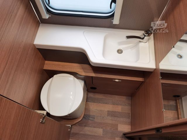 Teilintegriertes Wohnmobil WEINSBERG CARASUITE 650 MG / 140PS / HECKBETT & HUBBETT