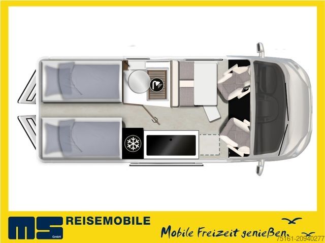 Karavan KARMANN DAVIS 620 TRENDSTYLE / -2026- / EINZELBETTEN