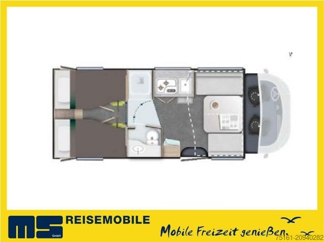 Camping-car semi-intégré CHAUSSON 797 TITANIUM / -2026- / 165PS-8G. / EINZELBETTEN