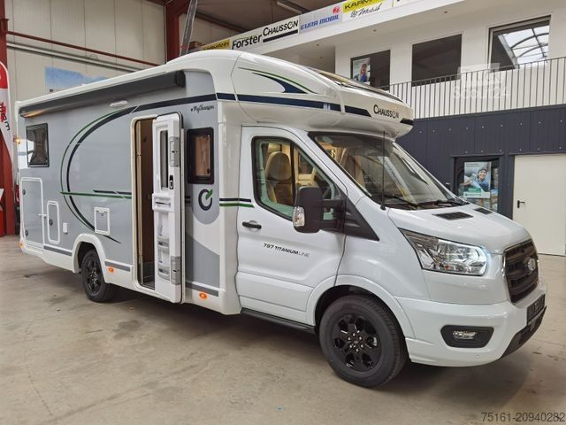 Camping-car semi-intégré CHAUSSON 797 TITANIUM / -2026- / 165PS-8G. / EINZELBETTEN