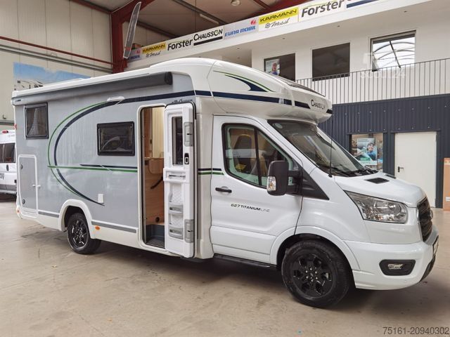 Camping-car semi-intégré CHAUSSON 627 TITANIUM / - 2026 - / EINZELBETTEN & HUBBETT