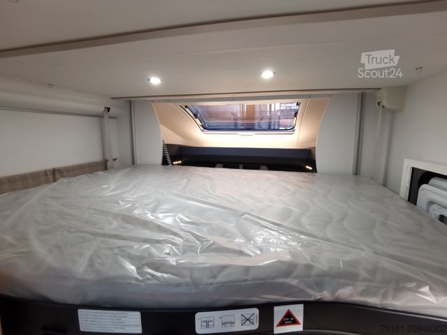 Camping-car semi-intégré CHAUSSON 627 TITANIUM / - 2026 - / EINZELBETTEN & HUBBETT