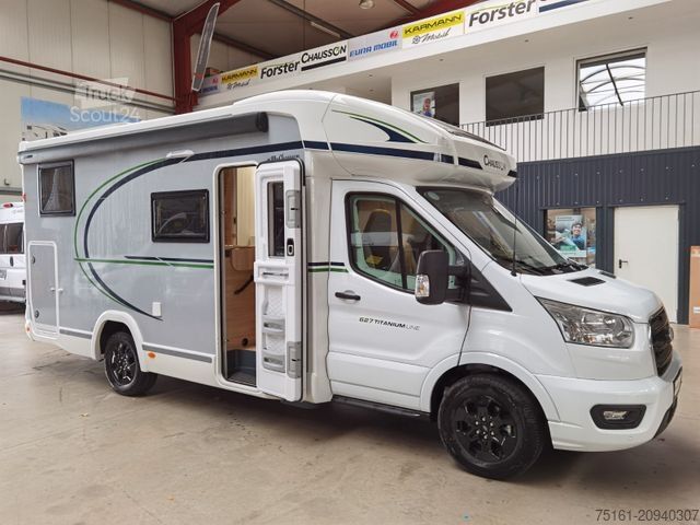 Camping-car semi-intégré CHAUSSON 627 TITANIUM / -2026- / 165PS-8G AUTOMATIK/ 4.1T