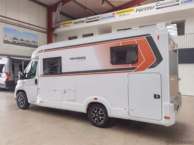 Teilintegriertes Wohnmobil WEINSBERG CARACOMPACT 600 MEG PEPPER / MODELL 2026
