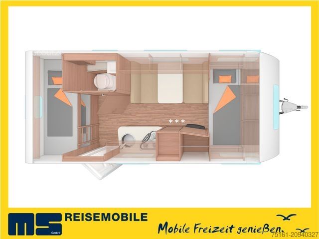 Caravana WEINSBERG CARAONE 480 QDK / - 2026 - / ETAGENBETTEN