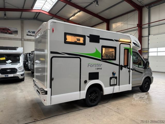 Yarı entegre karavan FORSTER T 599 HBN COUPÈ /-2026-/ 165PS-8G / SILVER-PAKET