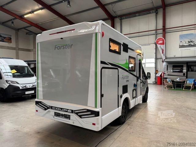Yarı entegre karavan FORSTER T 599 HBN COUPÈ /-2026-/ 165PS-8G / SILVER-PAKET