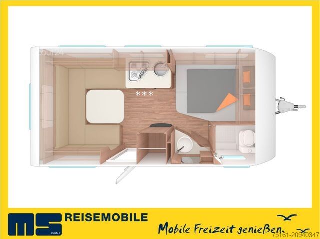 Caravana WEINSBERG CARAONE 450 FU / -2026- / ADVANCED & SMART PAKET