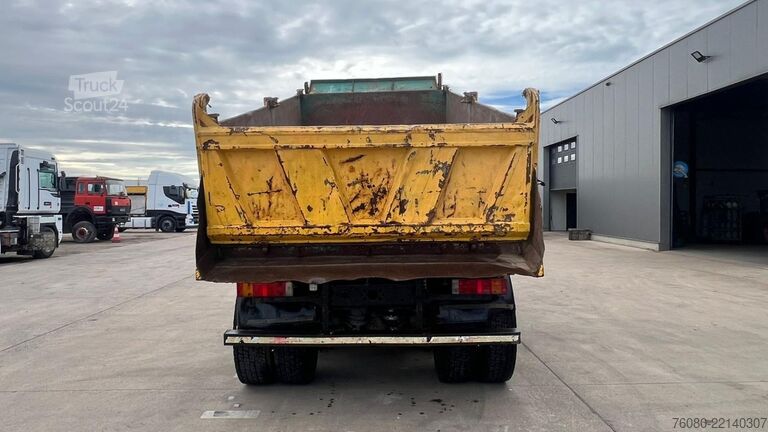 3-sidet tippelad Renault KERAX 340 (POMPE MANUELLE / BOITE MANUELLE / MA...