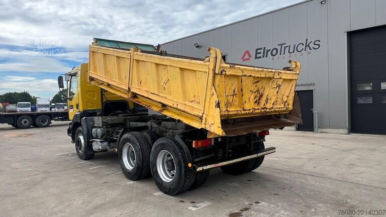 3-sidet tippelad Renault KERAX 340 (POMPE MANUELLE / BOITE MANUELLE / MA...
