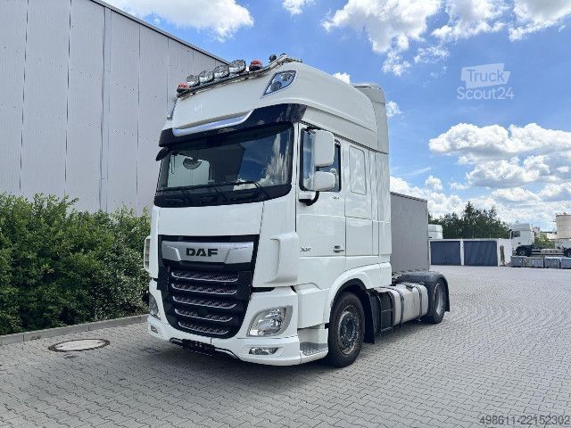 Objemový tahač DAF XF 480 FT SSC MEGA / LOW DECK + INTARDER + 2xTANK
