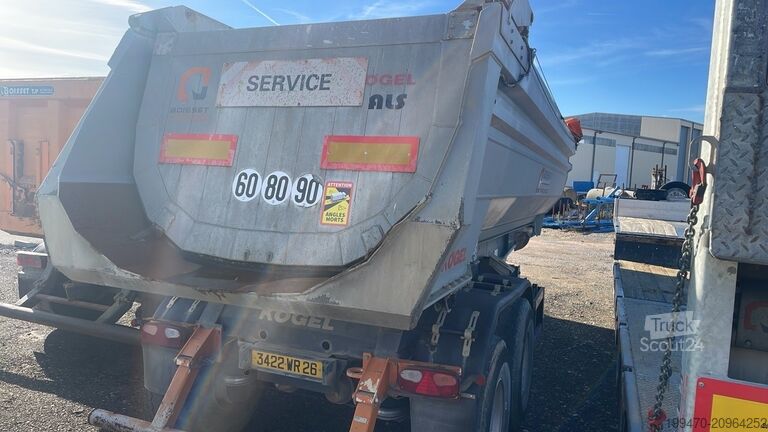 Pašizgāzēja piekabe Kögel S2T4S22E Aluminum Trailer