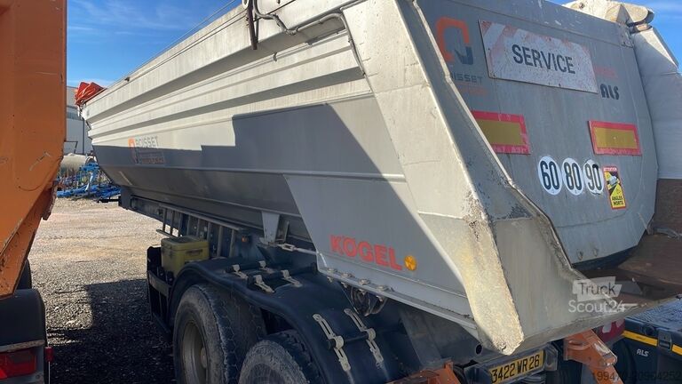 Pašizgāzēja piekabe Kögel S2T4S22E Aluminum Trailer