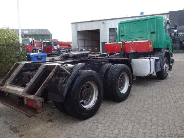 Carga pesada Scania P420 6x4 steelsprings