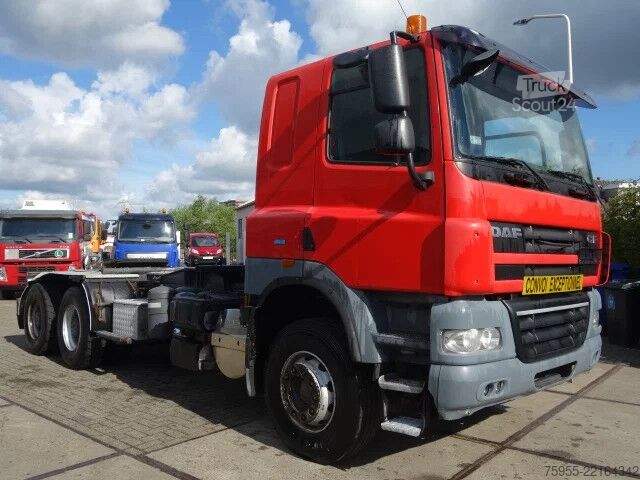 Duże obciążenie DAF CF 510 6X4 ,STEEL SPRINGS,MANUAL GEERBOX,AIRCO