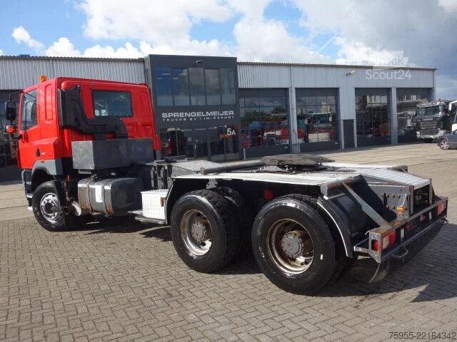 Duże obciążenie DAF CF 510 6X4 ,STEEL SPRINGS,MANUAL GEERBOX,AIRCO