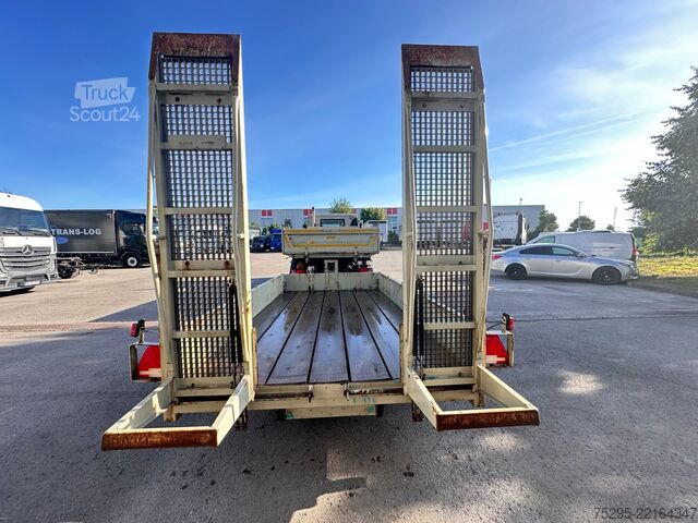 Otvorena prikolica Blomenroehr 2x Achs Tandem Tieflader   ver. Rampen