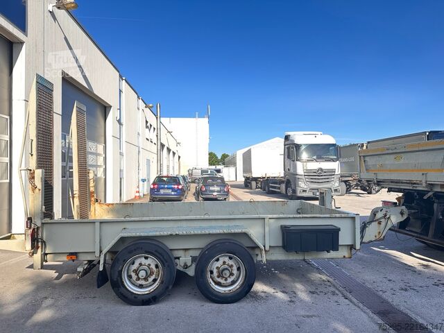 Otvorena prikolica Blomenroehr 2x Achs Tandem Tieflader   ver. Rampen
