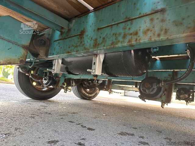 Отворена приколица Blomenroehr 2 Achs Tandem Tieflader ver. Rampen TÜV 12 26