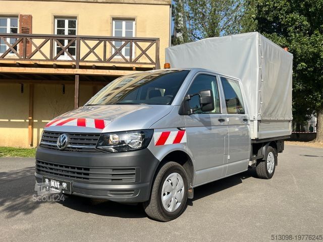 Transporter mit Pritsche & Plane VOLKSWAGEN T6 PRITSCHE+PLANE DoKa AUTOMATIK KAMERA STANDHZG