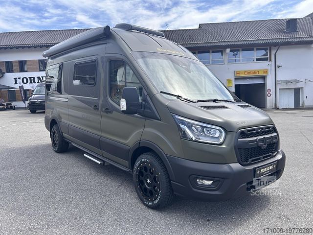 Autorulotă SUNLIGHT Cliff 4x4 Greentrek 590 MATT GRÜN DELTA RAPTOR