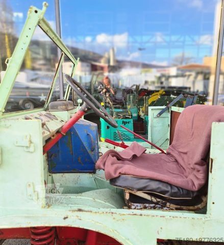 Remorque autochargeuse MERCEDES-BENZ UNIMOG 411 Oldtimer Sammlerstück