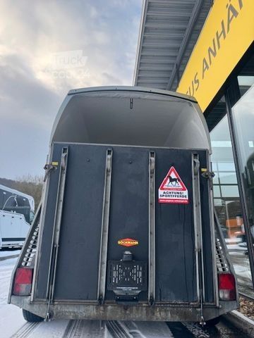 Atrelado de transporte de cavalos BÖCKMANN DUO 2-Pferdeanhänger 2T MSS SYSTEM Holz/Poly