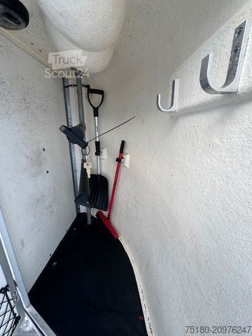 Atrelado de transporte de cavalos BÖCKMANN DUO 2-Pferdeanhänger 2T MSS SYSTEM Holz/Poly