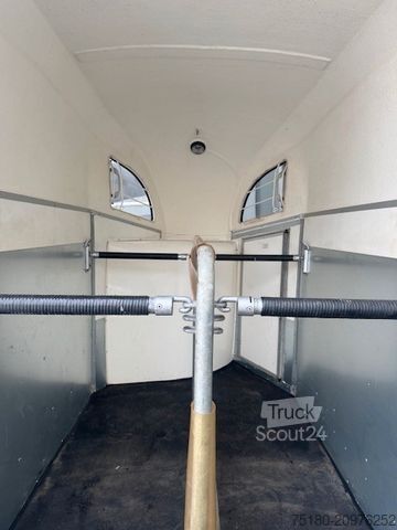 Atrelado de transporte de cavalos BÖCKMANN DUO 2-Pferdeanhänger 2,4t. MSS SYSTEM Aluboden
