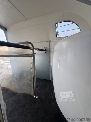 Atrelado de transporte de cavalos BÖCKMANN DUO 2-Pferdeanhänger 2,4t. MSS SYSTEM Aluboden