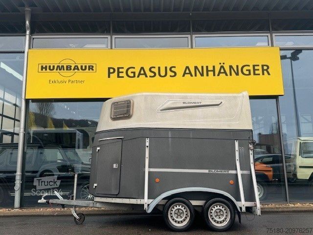 Zirgu pārvadāšanas piekabe BLOMERT Diamant I 2 Pferdeanhänger Vollpoly 2t. SK