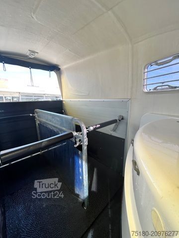 Arklių pervežimo priekaba HUMBAUR Pegasus 2 Pferdeanhänger 2,4t ALU SK