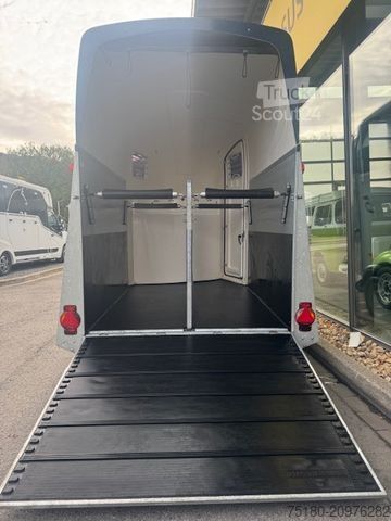 Arklių pervežimo priekaba HUMBAUR Pegasus 2 Pferdeanhänger 2,4t ALU SK 1.Hand