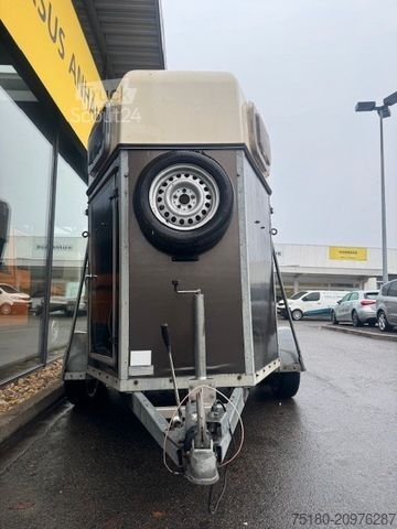 Zirgu pārvadāšanas piekabe SLUIS VS 2000 Pferdeanhänger Viehanhänger  Holz/Poly