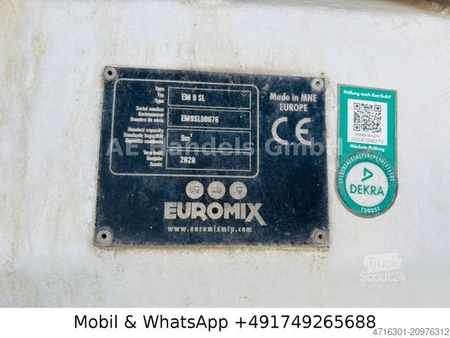 Betongblandarbilar DAF CF 410 DayCab BB 8x4 Euromix EM 9m³ SL |Tempomat