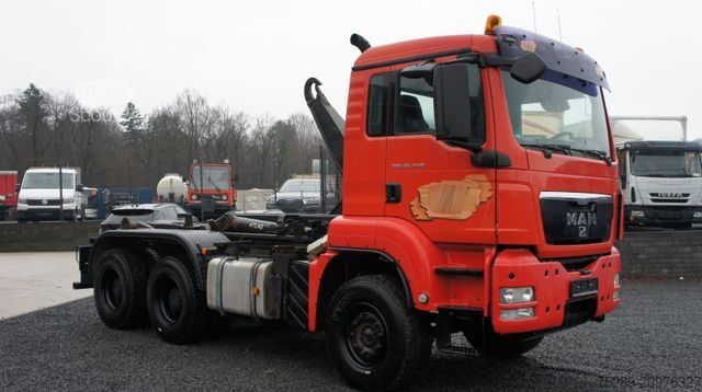 Āķa konteineru automašīna MAN TGS 26.440 6x4 Abrollkipper Atlas