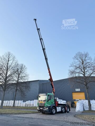 Cabeza tractora MAN TGS 26.510 - 1. Hand - 131 TKm - Kran